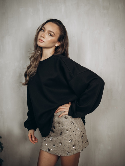 Юбка мини бежевая - Eva Shafran