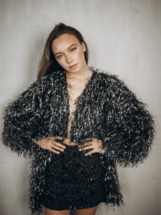 Юбка мини черная - Eva Shafran