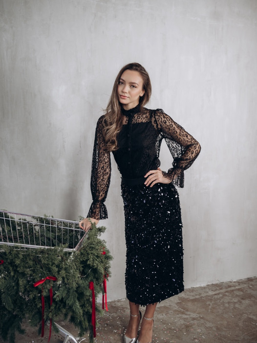 Блузка кружево - Eva Shafran